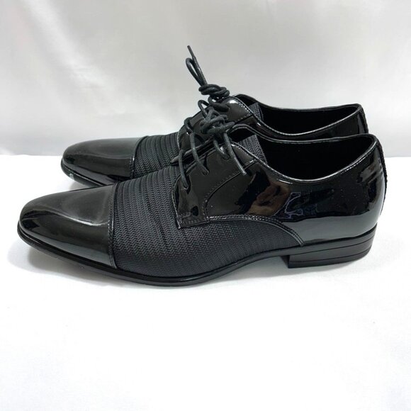 Stacy Adams Pharoah Cap Toe Oxford Men's Shoes Black US 8.5M Wedding - Picture 8 of 13